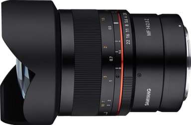Samyang MF 14mm f/2.8 vidvinkelobjektiv til Nikon Z