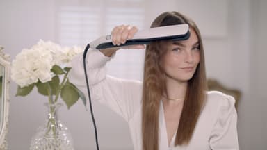 BaByliss Steam Luster rettetang ST595E (lyseblå)