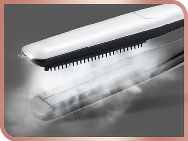 BaByliss Steam Luster rettetang ST595E (lyseblå)