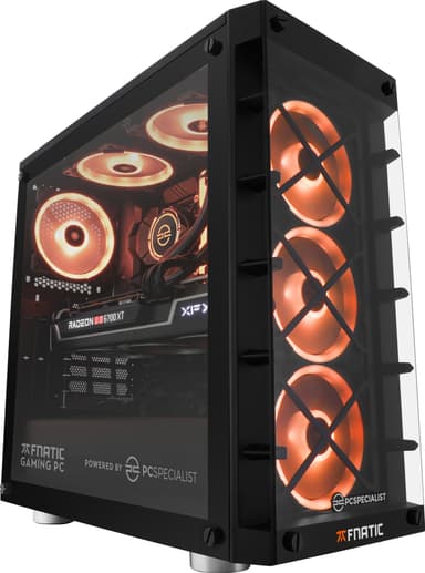 PCSpecialist Fnatic Elite stasjonær gaming-PC R5X/16/2500/6700XT