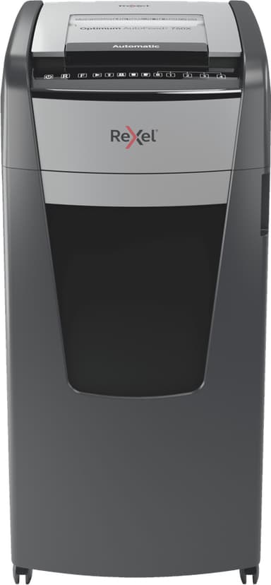 Rexel Optimum AutoFeed+ 750X makulator med krysskutting