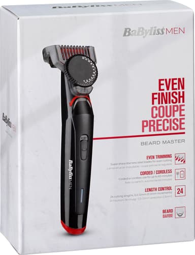 BaBylissMEN Carbon Beard Master skjeggtrimmer