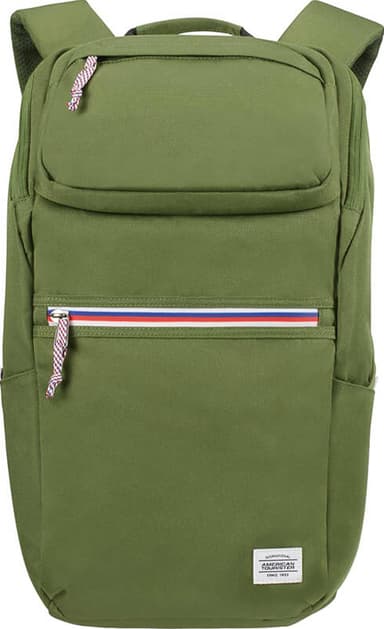 American Tourister Upbeat Zip ryggsekk til bærbar PC 15,6" (oliven)