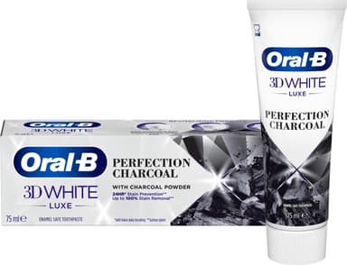 Oral-B 3DWhite Luxe Charcoal tannkrem 842875