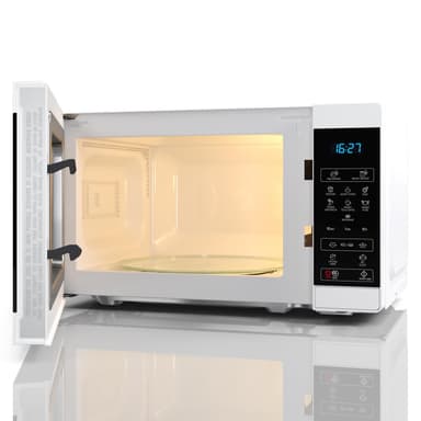 Mikrobølgeovn 20l Digital panel 800W Hvit