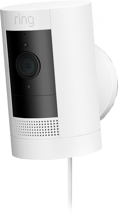 Ring Stick Up kablet sikkerhetskamera (hvit)