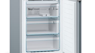 Bosch Kjøleskap/fryser kombinasjon KGN36VLDD (inox-look)