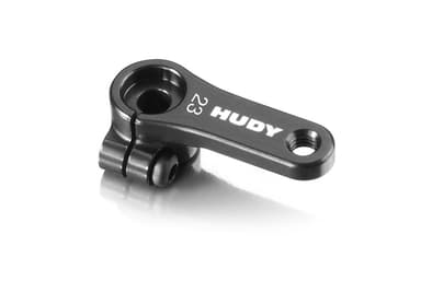 HUDY Alu Clamp Servo Horn - Offset 1-Hole 23T