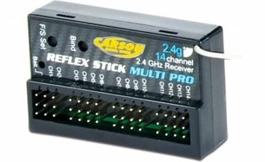 Carson Reflex Multi 14ch Radio m/Mottaker 2.4GHz
