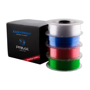EasyPrint PETG Value Pack 1.75mm 4x500g 4-farger