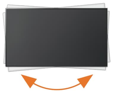 Vogels Wall 3245 veggfeste 32"–55" (sort)