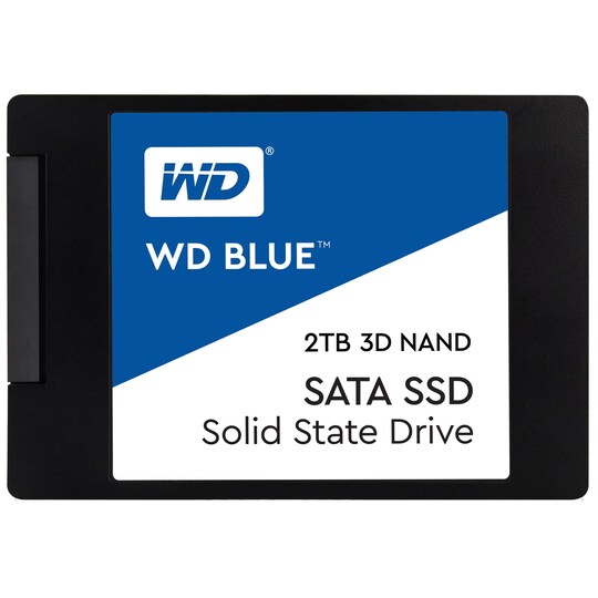 WD Blue 2,5" intern SSD 2 TB
