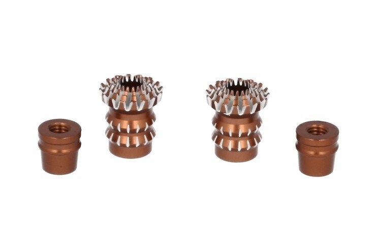 FrSky M4 Stick End Lotus Gold. 2stk
