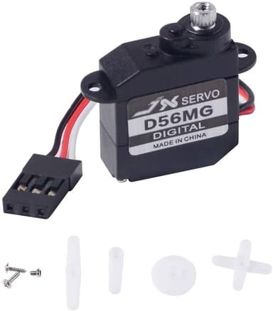 JX PDI-D56MG Micro Digital Metal 5.6g 0.9kg 0.1s