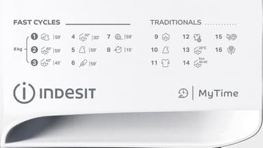 Indesit Mytime vaskemaskin MTWE81683WEU