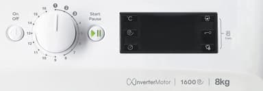 Indesit Mytime vaskemaskin MTWE81683WEU