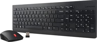 Lenovo Essential trådløst tastatur og datamus - Nordisk tasteoppsett