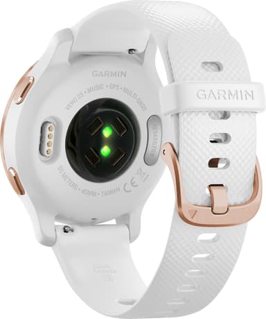 Garmin Venu 2S GPS smartklokke (rosegull/hvit)