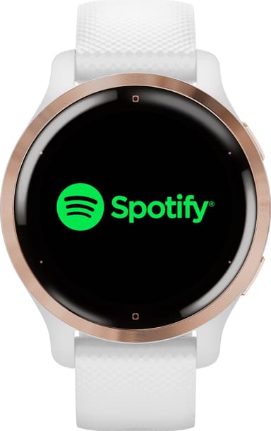 Garmin Venu 2S GPS smartklokke (rosegull/hvit)