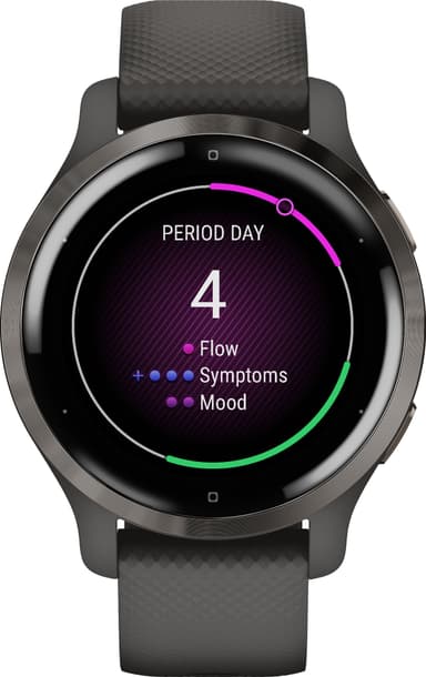 Garmin Venu 2S GPS smartklokke (skifergrå)