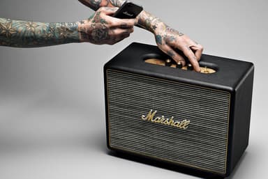 Marshall Woburn høyttaler (sort)