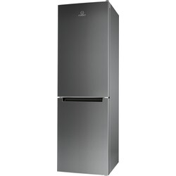 Indesit kjøleskap/fryser LI8SN1EX (sølv)
