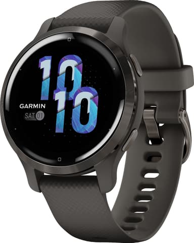 Garmin Venu 2S GPS smartklokke (skifergrå)