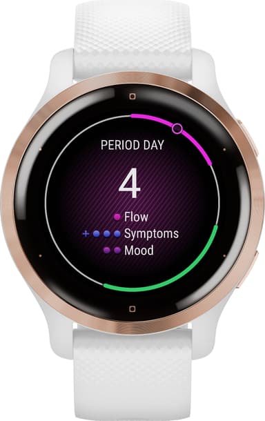Garmin Venu 2S GPS smartklokke (rosegull/hvit)