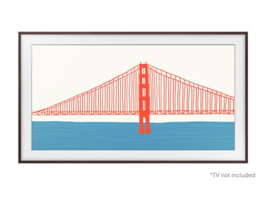 Samsung The Frame 55" ramme (2021-2024/brun)