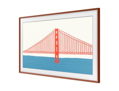Samsung The Frame 65" faset ramme (2021-2024/rød)