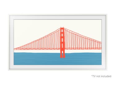 Samsung The Frame 43" ramme (2021-2024/hvit)