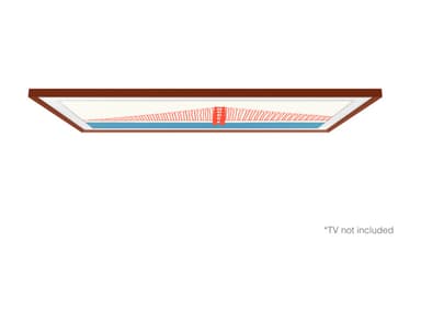 Samsung The Frame 65" faset ramme (2021-2024/rød)