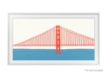 Samsung The Frame 55" faset ramme (2021-2022/hvit)
