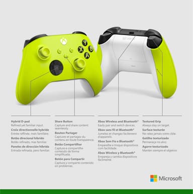 Microsoft Xbox Wireless kontroller (gul)
