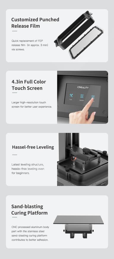 Creality LD-006 - Mono LCD Resin 3D Printer