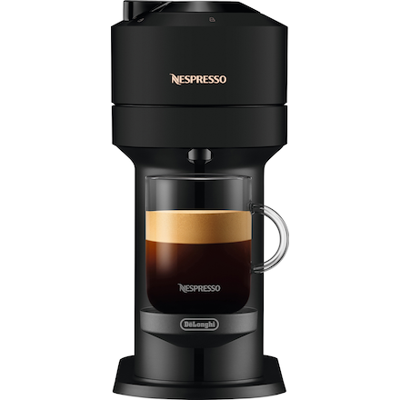 NESPRESSO® Vertuo Next kaffemaskin fra DeLonghi, Matt Sort