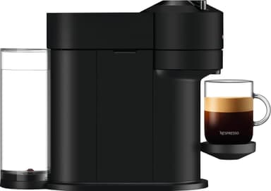 NESPRESSO® Vertuo Next kaffemaskin fra DeLonghi, Matt Sort