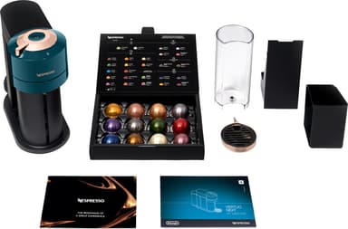 NESPRESSO® Vertuo Next kaffemaskin fra DeLonghi, Luxury Teal