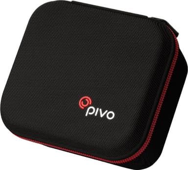 Pivo reiseetui til Pivo Pod og fjernkontroll (sort/rød)
