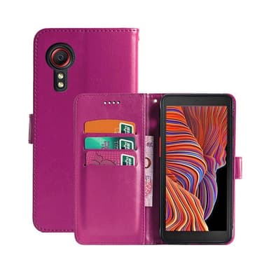 Lommebokdeksel 3-kort Samsung Galaxy Xcover 5  - Rosa
