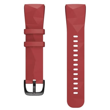 Twin Sport armbånd Fitbit Charge 4 - Rød/svart
