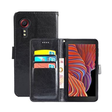 Lommebokdeksel 3-kort Samsung Galaxy Xcover 5  - Svart