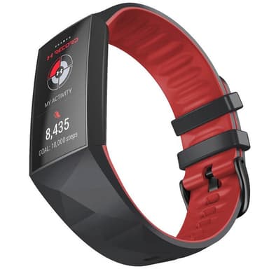 Twin Sport armbånd Fitbit Charge 3 - Svart/rød