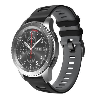 Twin Sport armbånd Samsung Galaxy Gear S3 - Sortgrå