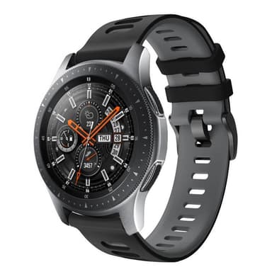 Twin Sport armbånd Samsung Galaxy Watch 46 - Svart/grå