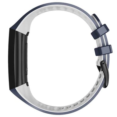 Twin Sport armbånd Fitbit Charge 3 - Blå/hvit