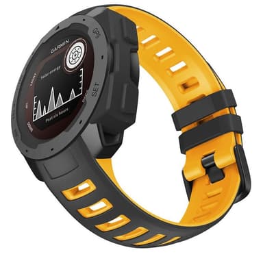 Twin Sport armbånd Garmin Instinct - Svart/gul