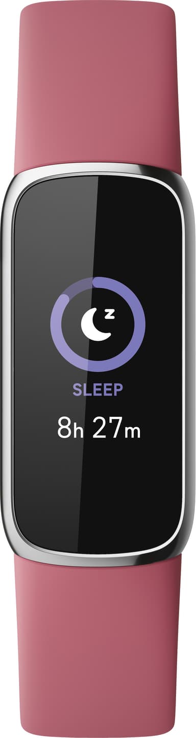 Fitbit Luxe aktivitetsmåler (platina/orkidé)