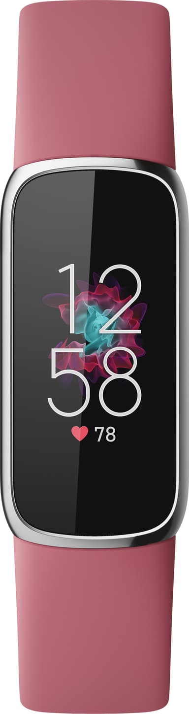 Fitbit Luxe aktivitetsmåler (platina/orkidé)