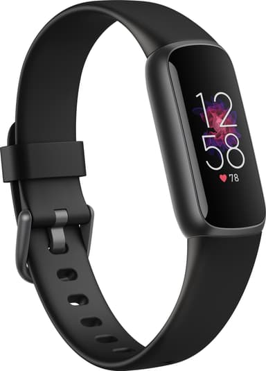 Fitbit Luxe aktivitetsmåler (sort)